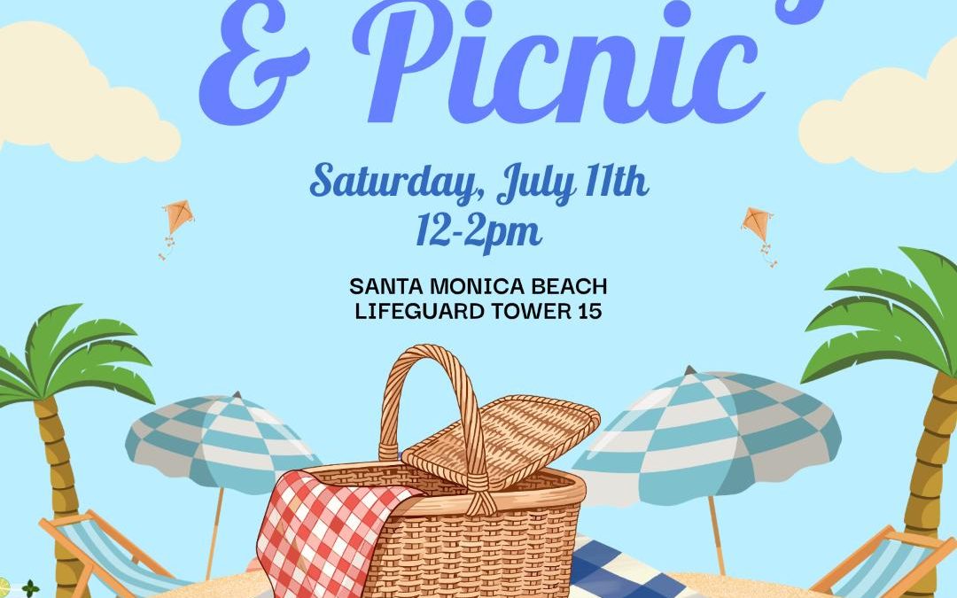 Beach Day & Picnic at Santa Monica Beach