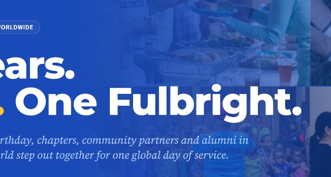 Fulbright Global Day of Service is Coming: Join Us on August 1!