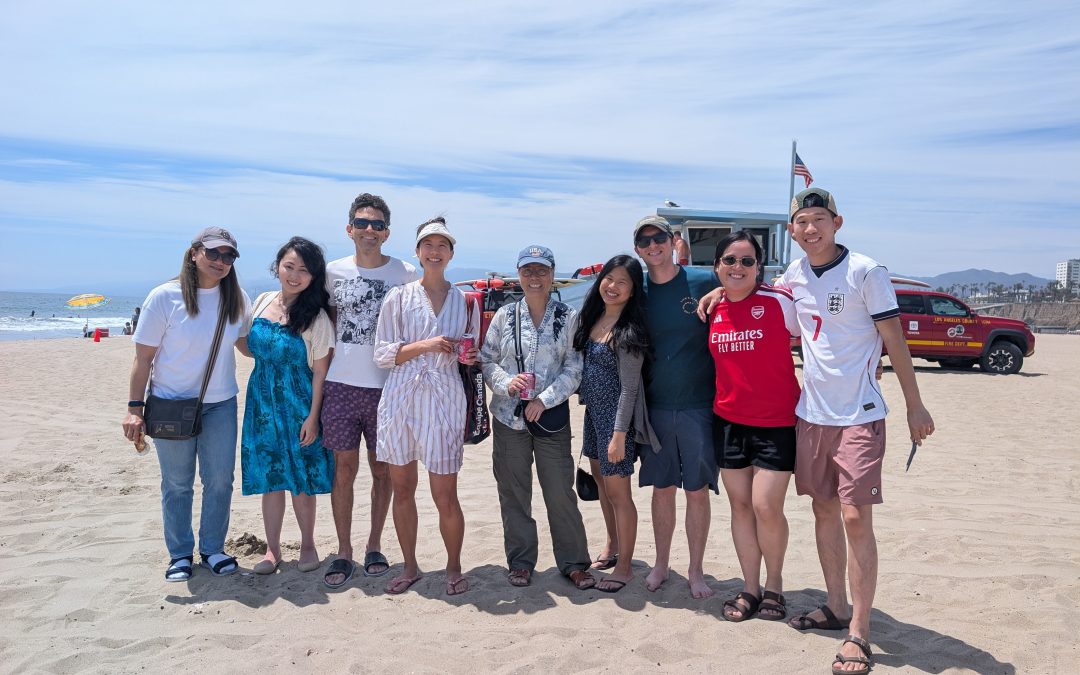 Beach Day & Picnic at Santa Monica Beach